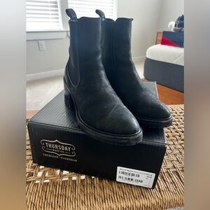 Thursday Boot Black Mattr Knockout Boot Size 6